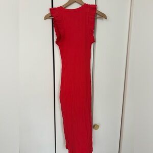 Zara pink / red dress